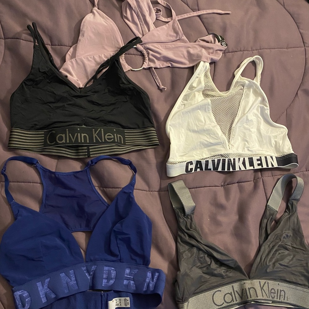 Bundle of bralettes